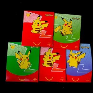 Pokemon 25th anniversary McDonald’s pack